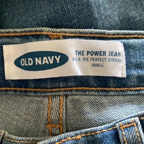 OLD NAVY NEW NWT GIRLS JEANS DENIM PANTS BOTTOMS BLUE ADJUSTABLE JEAN SIZE 12 - Picture 2 of 8